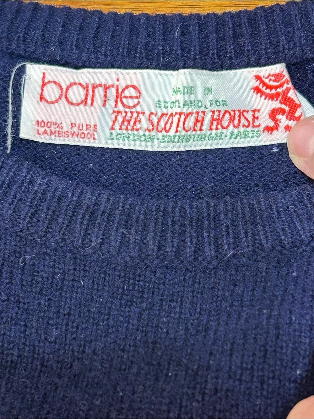 The Scotch House soft navy